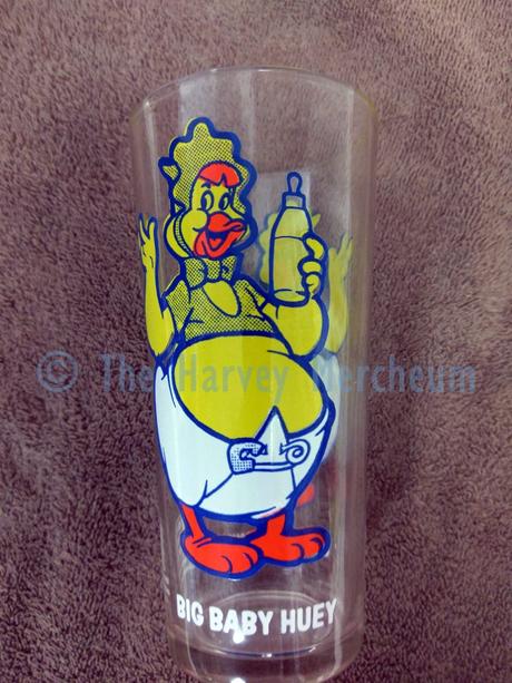 Baby Huey Pepsi Collector Series glass, front/back view.