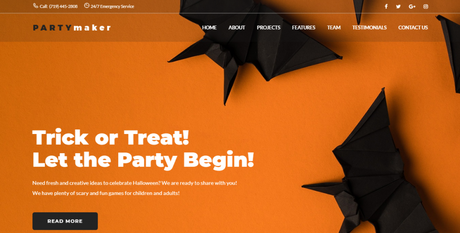 PartyMaker WordPress Theme PartyMaker WordPress Theme
