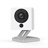 Wyze Cam 1080p HD Indoor Smart Home Camera with Night Vision, 2-Way Audio, Works with Alexa & the Google Assistant, White, 1-Pack
