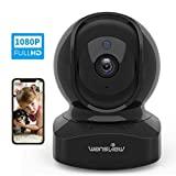Wansview Wireless Security Camera, IP Camera 1080P HD, WiFi Home Indoor Camera for Baby/Pet/Nanny, Motion Detection, 2 Way Audio Night Vision, Works with Alexa, with TF Card Slot and Cloud