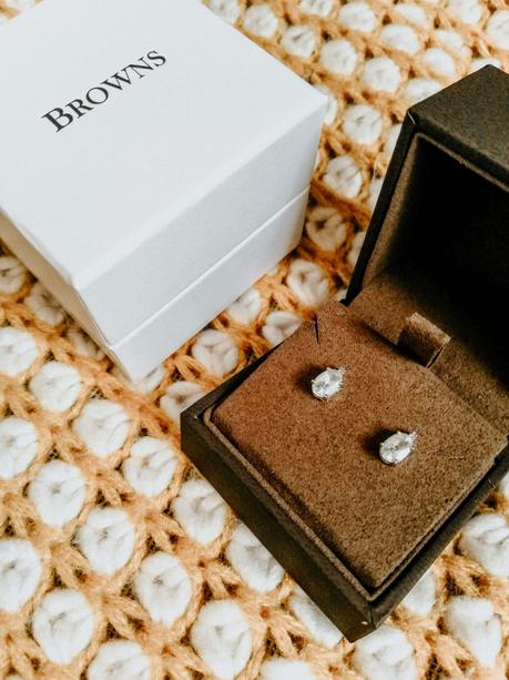 Diamond & Aquamarine Earrings of Dreams by Browns Jewellers (AD – gifted)