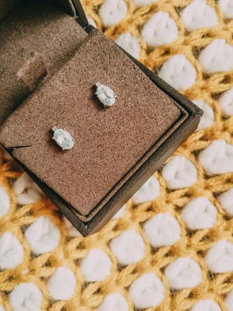 Diamond & Aquamarine Earrings of Dreams by Browns Jewellers (AD – gifted)