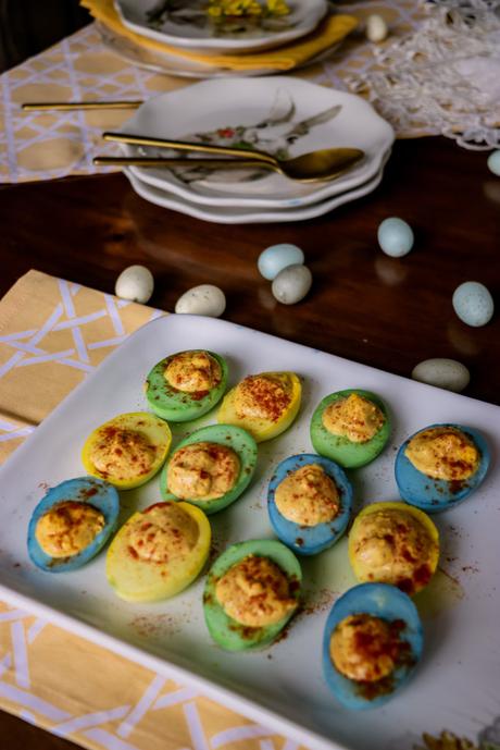 Curried Deviled Eggs- Easter special