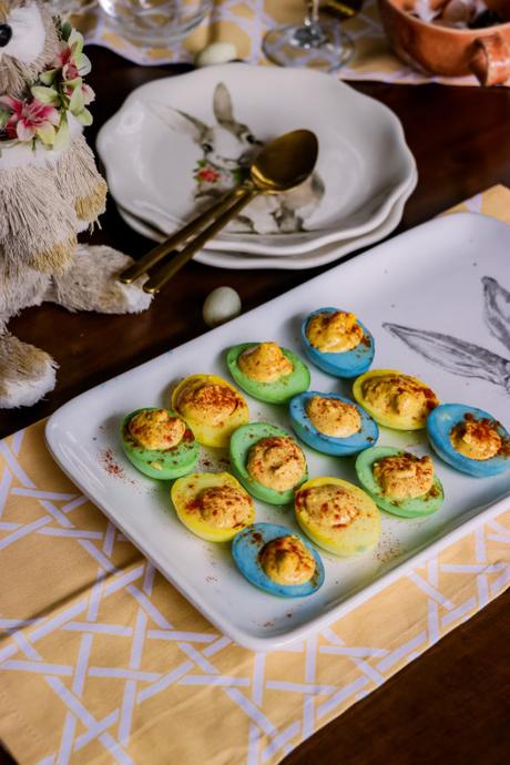 Curried Deviled Eggs- Easter special