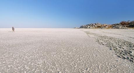 Naturwunder Kalahari Salzpfannen in Botswana