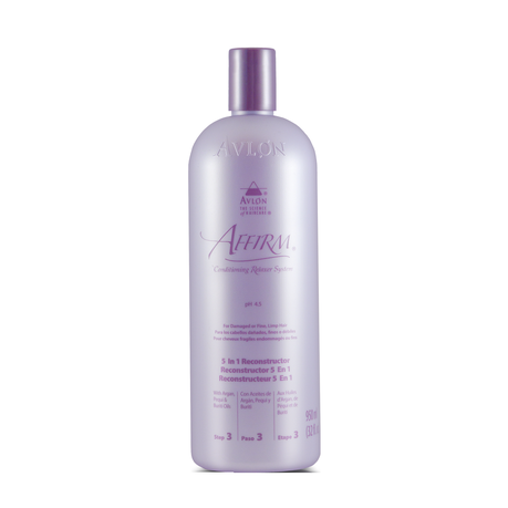 What Is The Best Hair Reconstructor Product? Avlon Affirm 5 In 1 Reconstructor (step 3)