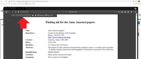 Finding the Finding Aids