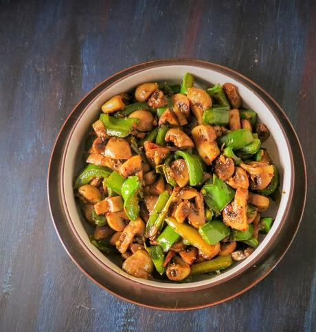 Mushroom Pepper Fry Recipe