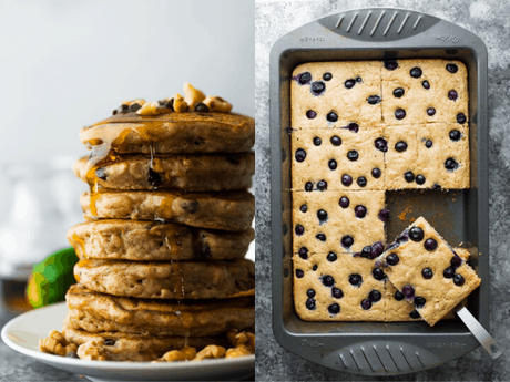 collage image 2 make ahead breakfast pancake types