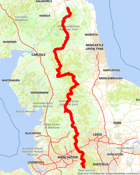 The Pennine Way Hikers: Sabrina Benoit