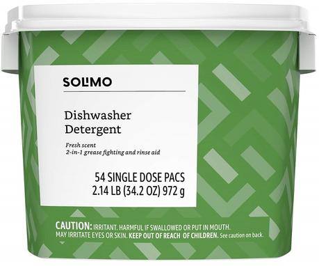 Solimo Dishwasher Detergent Pacs