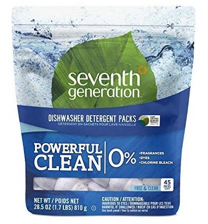 Seventh Generation Fragrance Free Dishwasher