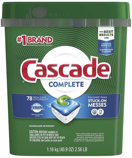 Cascade Complete Dishwasher Pods