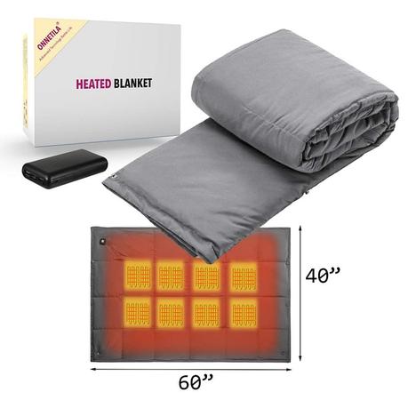 Onnetila Battery Powered Heated Electric Blanket