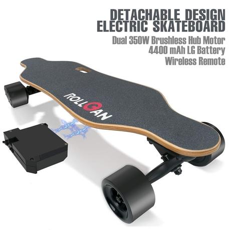 Rollgan Battery detachable electric skateboard