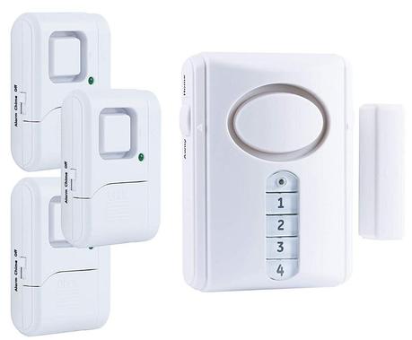 GE personal home security for doors and windows