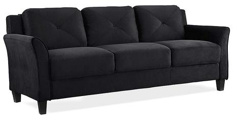 Lifestyle Solutions Grayson Micro-Fabric Sofa