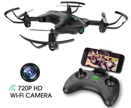 DROCON Drone with 720P HD Wi-Fi Camera