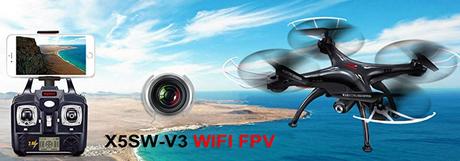 Cheerwing Syma X5SW-V3 WiFi FPV Drone