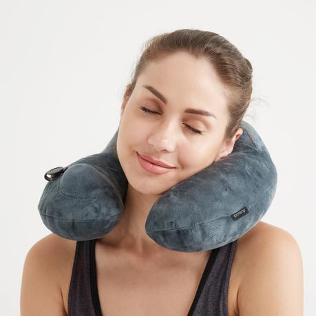 The 8 Best Travel Pillows – Reviews & Buyer’s Guide PUREFLY Soft Velvet Inflatable Travel Neck Pillow