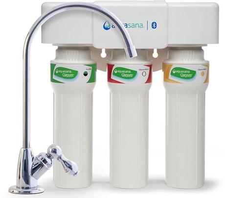 Aquasana 3 stage max flow rate fluoride water filter