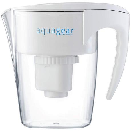 Aquagear water filter pitcher for lead removal