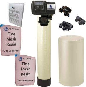 Iron Pro 2 Combination water softener iron filter Fleck 5600SXT digital metered valve 64,000 grain