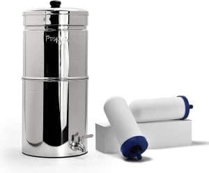 Propur Big Countertop Gravity Water Filter System