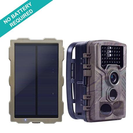 ECO LLC Trail Camera with Solar Panel