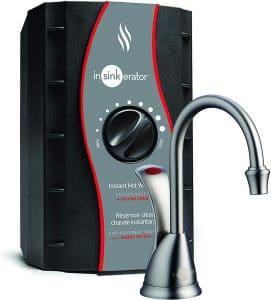 InSinkErator H-WaveSN-SS Involve Wave Instant Hot Water Dispenser System with Stainless Steel Tank