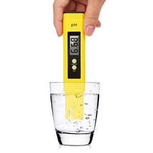 ISAIBELL Digital PH Meter Tester, 0.01 High Accuracy Quality 0-14 Measurement Range for Household Drinking