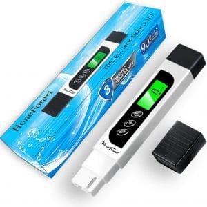 Water Quality Tester, Accurate and Reliable, HoneForest TDS Meter, EC Meter & Temperature Meter