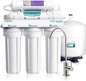 APEC Top Tier Alkaline Mineral pH+ 75 GPD 6-Stage Ultra Safe Reverse Osmosis Drinking Water Filter System