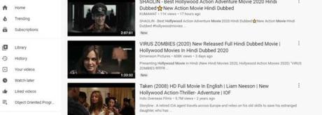 List of Free Unblocked Movie Sites 2020 Youtube unblocked movies