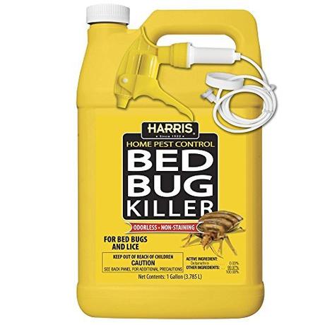 Harris Bed Bug Killer, Liquid Spray with Odorless and Non-Staining Formula (Gallon)