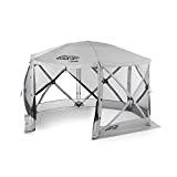 Clam Corporation Quick-Set Escape Portable Camping Outdoor Gazebo Canopy Shelter, Gray