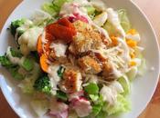 Almost Fried Chicken Chopped Salad