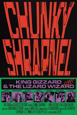 KING GIZZARD & THE LIZARD WIZARD ANNOUNCE CHUNKY SHRAPNEL CONCERT FILM AND ACCOMPANYING DOUBLE LP LIVE ALBUM