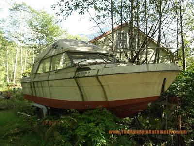 1975 bayliner victoria abaonded alaska rotting in style 