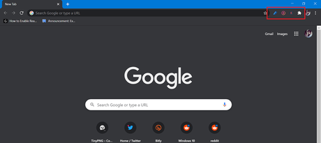 How to Enable or Disable New Extension Toolbar in Google Chrome Google Chrome Toolbar Menu