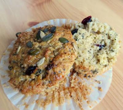 Wholesome Seeded Cranberry Muffins