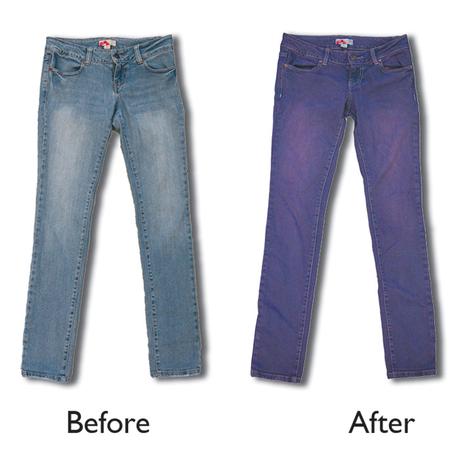 How to Overdye Denim Jeans
