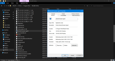 How to Disable Default Browser Agent in Firefox v75 How to Disable Default Browser Agent in Firefox v75