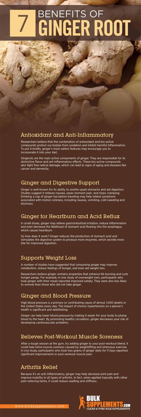 Ginger Root: Benefits, Side Effects & Dosage Ginger Root Benefits