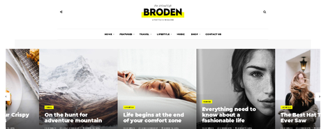 Lifestyle WordPress Theme Broden