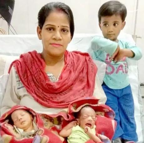 Indian couple name their newborn baby boy ‘Lockdown’ days after another couple called their new twins ‘Covid’ and ‘Corona’