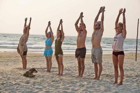 Yoga-Nidra-Training-on-the-Beach---India