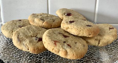 Cherry Bakewell Biscuits