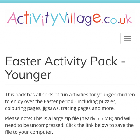 FREE Easter activities for Reception/KS1 kids in Covid-19 lockdown