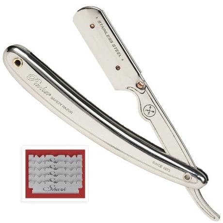 Parker SR1 Stainless Barber Razor